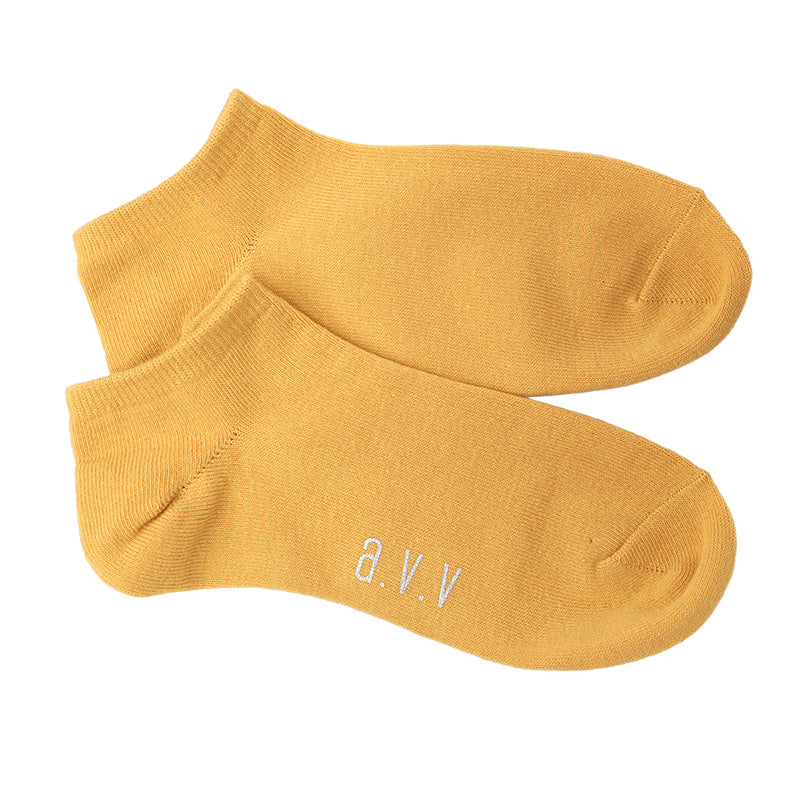 レディース 靴下 くるぶし スニーカーソックス 23 - 25cm カラー ソックス スニーカー丈 ショートソックス 女性用 婦人用 綿 くつ下 くつした おしゃれ かわいい 快適 通勤 通学 avv