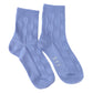 靴下 レディース クルーソックス 23 - 25cm 快適 カラーソックス 靴下 無地 カラフル オールシーズン おしゃれ くつした くつ下 通気性 伸縮 クルー丈