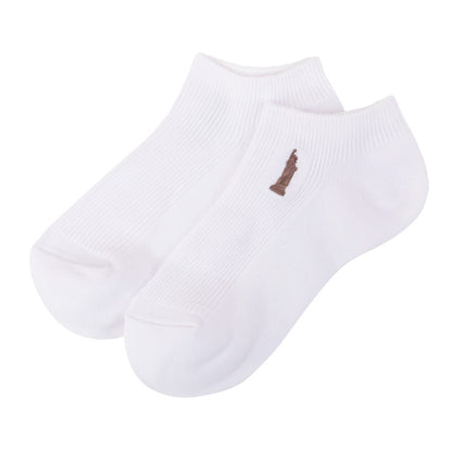 靴下 キッズ 子供 ソックス スポーツ 19 - 24cm くつ下 くつした 綿混 コットン 学生 制服 女子 小学生 中学生 高校生 EAST BOY イーストボーイ