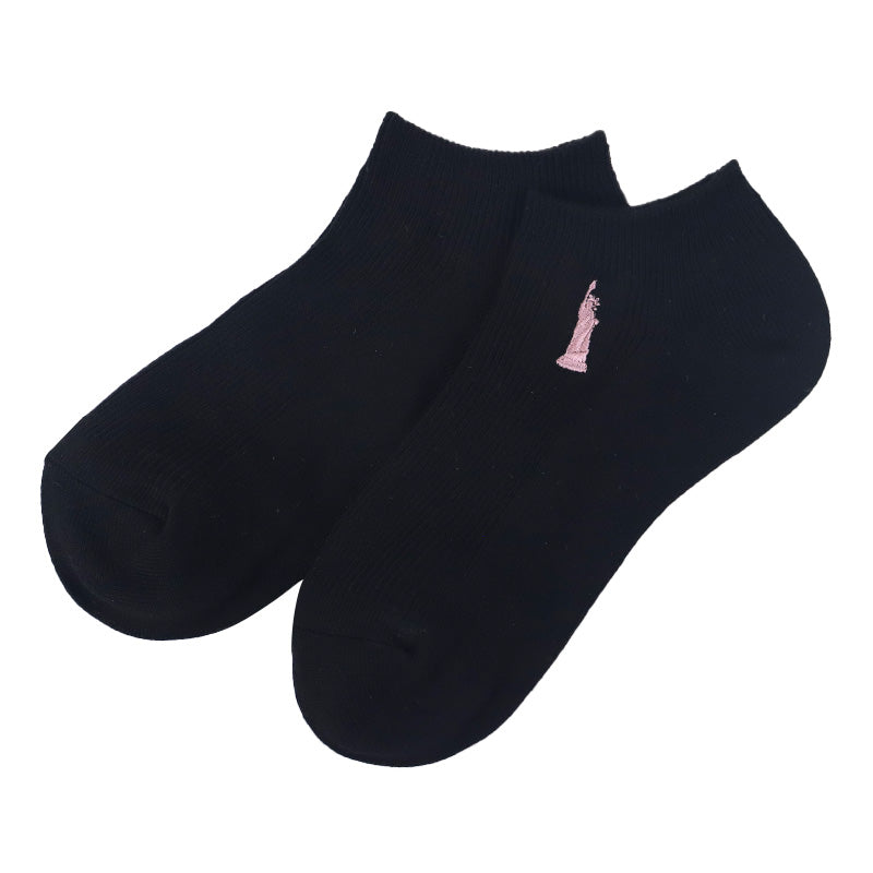 靴下 キッズ 子供 ソックス スポーツ 19 - 24cm くつ下 くつした 綿混 コットン 学生 制服 女子 小学生 中学生 高校生 EAST BOY イーストボーイ