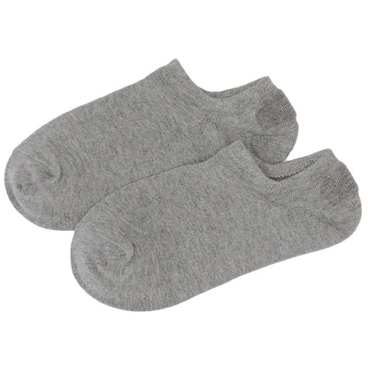 ひろしコラボソックス 無地 ゴースト丈ソックス メンズ 靴下 23-25cm ビジネスソックス スクールソックス カジュアル 消臭 男性 男子 紳士 スニーカーソックス
