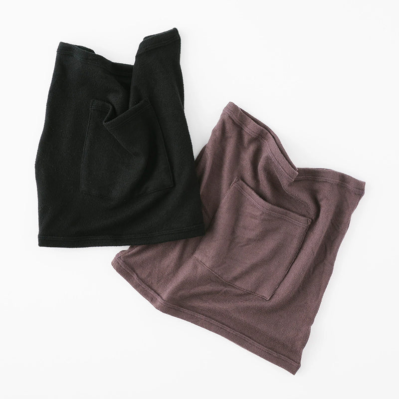 腹巻 レディース 薄い 暖かい ポケット付き 防寒 あったか M-L 静電防止 ストレッチ 薄起毛 響きにくい 底冷え