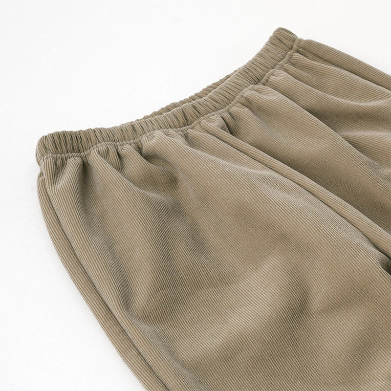 コーデュロイパンツ レディース 裏起毛 秋 冬 10分丈 ボトム ズボン M-L L-LL 大人可愛い 無地 美脚 婦人 女性 カジュアル 通勤 ロングパンツ パンツ あたたかい 暖かい あったか 寒さ対策 防寒