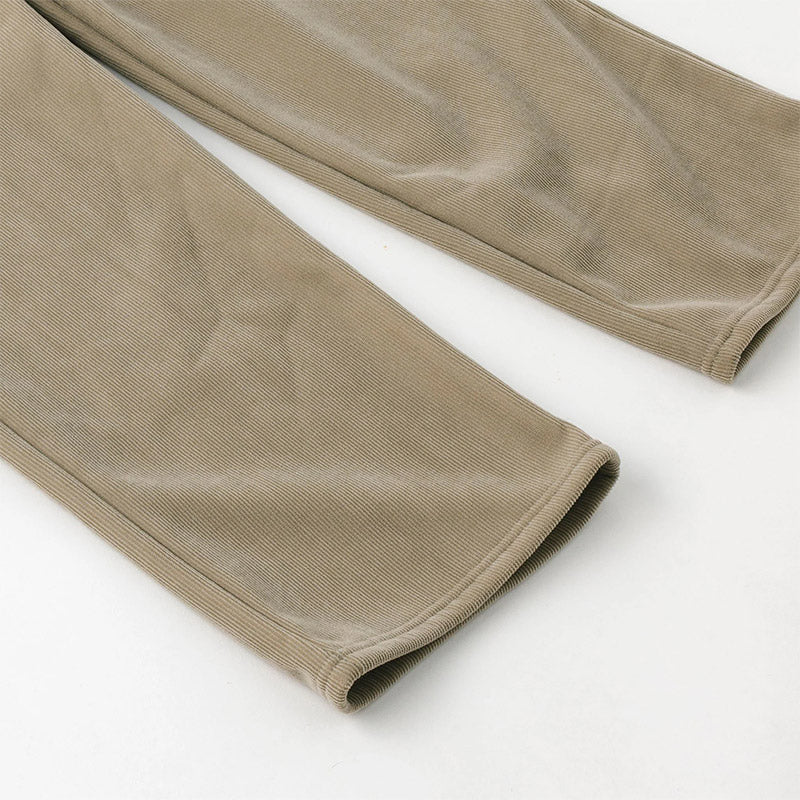 コーデュロイパンツ レディース 裏起毛 秋 冬 10分丈 ボトム ズボン M-L L-LL 大人可愛い 無地 美脚 婦人 女性 カジュアル 通勤 ロングパンツ パンツ あたたかい 暖かい あったか 寒さ対策 防寒