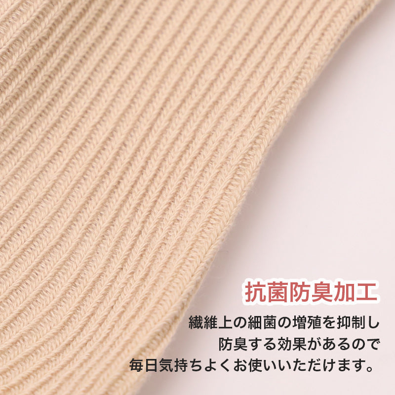 ソックス レディース 足口ゴム無し 綿混 靴下 22-24cm 女性 婦人 くつ下 ゴムなし レディース靴下 カラフル コットン 無地 締め付けない おしゃれ 可愛い クルーソックス