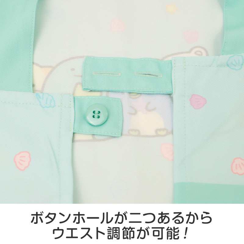 キッズ エプロン キャラクター 子ども H型エプロン かぶりタイプ ポケット付き ノンアイロン しわになりにくい お手伝い 料理 家庭科 調理実習 かわいい 110・130cm サンリオ Sanrio san-x すみっコぐらし ハローキティ クロミ