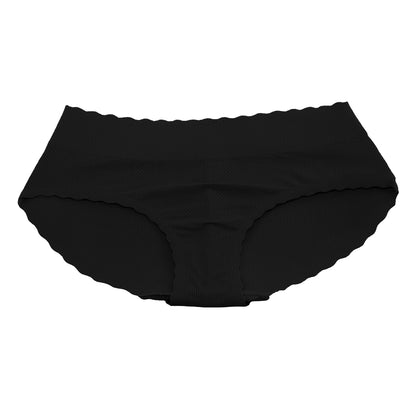 レディース 美尻ショーツ 尻パッド付き ショーツ ヒップアップ M・L (婦人 下着 パンツ ヒップパッド付き デスクワーク アウターにひびかない) (在庫限り)
