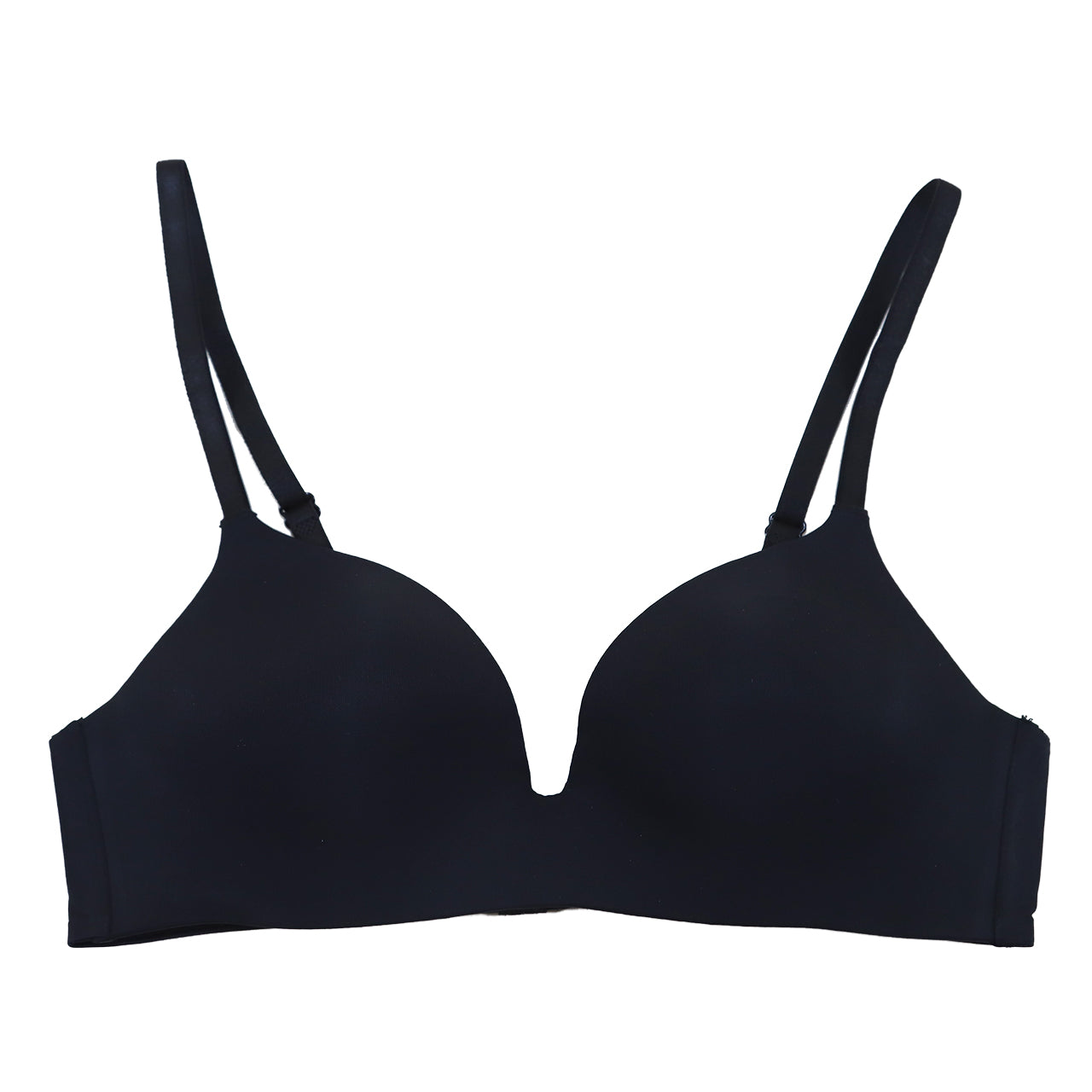 ノンワイヤーブラ シームレス モールドカップ ブラジャー レディース S～LL (下着 女性 インナー ひびきにくい モールドブラ 楽 ワイヤレス ワイヤー無し 響きにくい 美胸 ソフトブラ 無地 シンプル) (在庫限り)