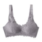 ブラジャー 脇高 ノンワイヤー ノンワイヤーブラ レース くすみカラー M～3L レディース 女性 下着 かわいい 脇肉 ワイヤレス ワイヤーなし 単品 婦人 インナー 締め付けない 楽 ラク フィット ソフトブラ