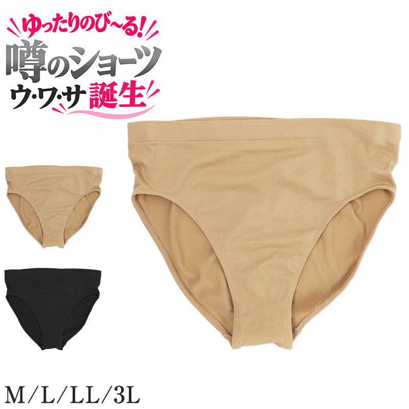 ショーツ レディース 成型ショーツ 立体成型 ストレッチ M L LL 3L 洗濯タグなし よく伸びる ソフトフィット お尻すっぽり はみ肉すっきり 立体構造 ストレッチ 下着 女性用 タグレス パンツ 婦人 女性 下着 肌着 フィット やわらか 大きいサイズ