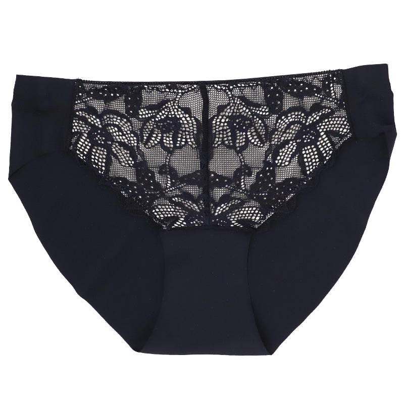 レディース ショーツ ノーライン レース M L LL 3L なめらか フィット パンツ パンティ インナー 下着 婦人 女性 ラインレス シームレス 響きにくい デイリー 普段使い パンツスタイル アンダーウェア 締め付けにくい レースショーツ おしゃれ