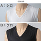 メンズ インナー Tシャツ ノースリーブ Vネック 汗対策 汗取り付き 涼しい 冷感 薄い 夏 吸汗速乾 ムレない ストレッチ 伸びる 伸縮性 汗染み防止 下着 肌着 汗で蒸れにくい 脇部分2重 汗シート 白 黒 M L LL