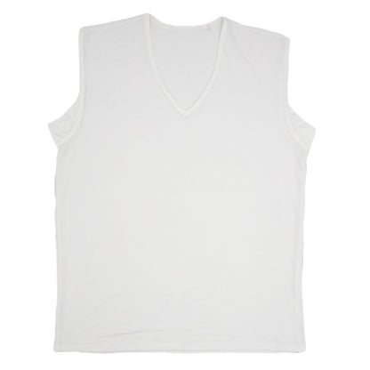 メンズ インナー Tシャツ ノースリーブ Vネック 汗対策 汗取り付き 涼しい 冷感 薄い 夏 吸汗速乾 ムレない ストレッチ 伸びる 伸縮性 汗染み防止 下着 肌着 汗で蒸れにくい 脇部分2重 汗シート 白 黒 M L LL