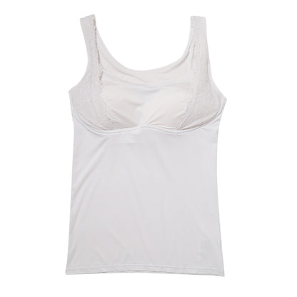 タンクトップ カップ付き インナー ブラトップ レディース カップ付きタンクトップ 肌着 M L LL カップ付きインナー カップ付 タンク 婦人 下着 女性 バストアップ リフトアップ 補整 補正