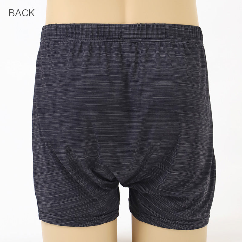 トランクス メンズ ニットトランクス 接触冷感 ナイロン メッシュ 通気性 涼感 M L LL DRY 速乾 ストレッチ 前開き メンズ下着 インナー パンツ 蒸れにくい 夏インナー 涼しい 下着 軽量 薄手 無地 シンプル 快適