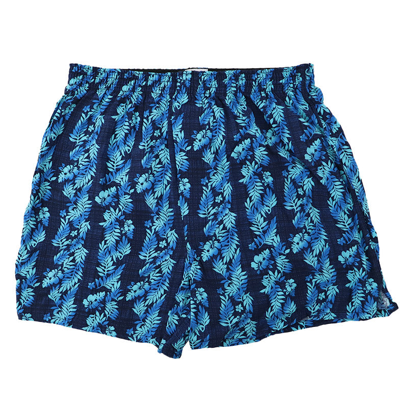 接触冷感 トランクス メンズ レーヨン 布帛 なめらか 吸放湿 涼感 前開き M L LL ボタン付き メンズ下着 インナー パンツ 蒸れにくい 夏インナー 涼しい 下着 軽量 薄手 柄トランクス アロハ柄 ペイズリー柄 リラックス