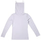 UVカット インナー レディース 耳紐付き タートルネック 長袖 UPF50+ M L LL 速乾 ストレッチ 紫外線対策 ハイネック フェイスカバー インナーシャツ アンダーシャツ 日焼け対策 薄手 無地 夏 重ね着 レイヤード 蒸れにくい べたつきにくい