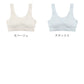 ジュニア ハーフトップ ひびきにくい フリーカット ガールズ かぶりタイプ パッド付き S M L 一体型パッド ストレッチ 子供 ブラトップ インナー ノンワイヤー シームレス 小学生 中学生 下着 女の子 無地 かわいい デイリー 普段使い 学校