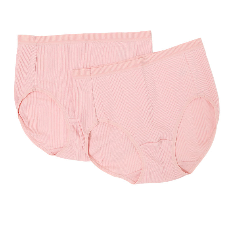 レディース ショーツ 綿混 2枚組 CICA加工 制菌 ナノファイン加工 パンツ 女性 下着 インナー 伸縮 M L LL ストレッチ フィット リブショーツ デイリーショーツ 肌着 洗い替え まとめ買い キレイの法則