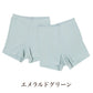レディース ショーツ 1分丈 綿混 2枚組 CICA加工 制菌 ナノファイン加工 パンツ 女性 下着 インナー ストレッチ フィット M L LL リブショーツ ボックスショーツ 一分丈 デイリーショーツ 肌着 洗い替え まとめ買い キレイの法則