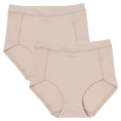 ショーツ レディース 綿混 2枚組 ベア天竺 ストレッチ ウエスト折り返し M L LL お腹らくらく 足口らくらく ゴムが直接当たりにくい 後ろ足口ゴムなし 婦人 女性 下着 パンツ インナー 肌着 デイリー 普段使い シンプル 無地 伸縮性 やわらか