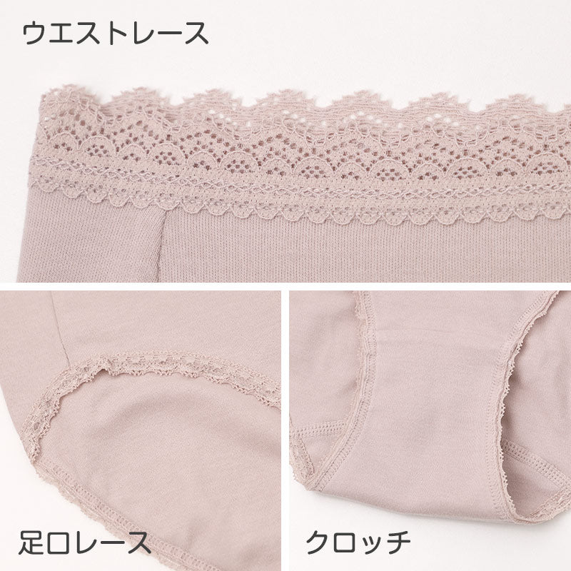 ショーツ レディース 綿100% 発熱綿 あったか 2枚組 女性 下着 パンツ 婦人 インナー M L LL 肌着 コットン 冬 秋冬 暖かい 防寒 寒さ対策 洗い替え 同色2枚セット やわらか ふんわり デイリーショーツ 普段使い レディースショーツ 女性用下着