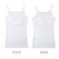 綿100％ キャミソール 胸二重 女の子 キッズ ジュニア 140cm 150cm 160cm 165cm スクール インナー 小学生 中学生 肌着 胸2重 ガールズ 女児 カップ付き 取り外し可 日本製 コットン 肌に優しい