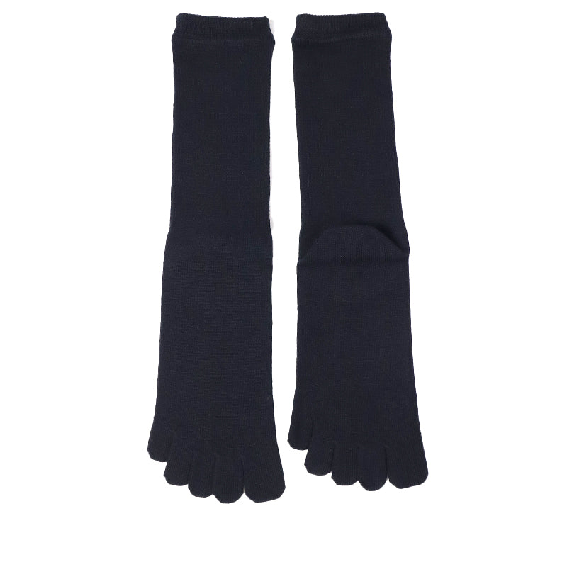 日本製 5本指 靴下 男性用 クルー丈 25-27cm 五本指 ソックス カラフル 男性 メンズ 日本製 抗菌防臭 吸汗 高耐久 雅