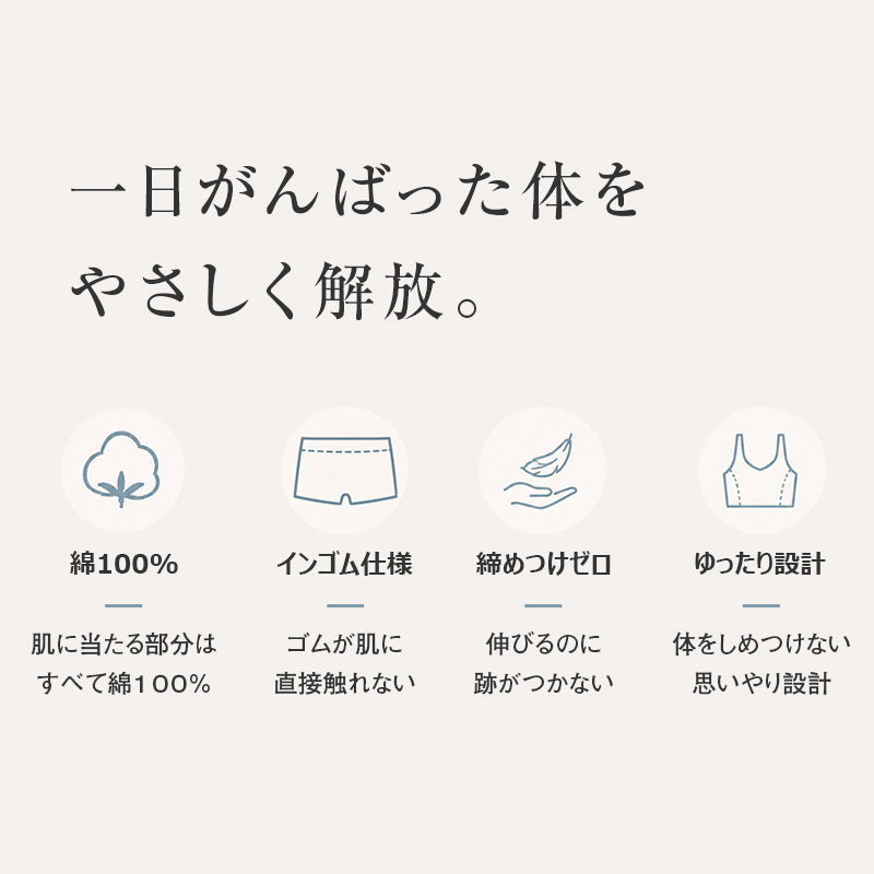 綿100% リブ ハーフショーツ レディース ゆったり フィット インナーショーツ S M L LL 3L 4L 5L 6L 下着 肌着 パンツ コットン 締め付けにくい インゴム 肌側綿 リラックス ショーツ 婦人 女性 大きいサイズ シンプル 無地 ベーシック 毎日使い
