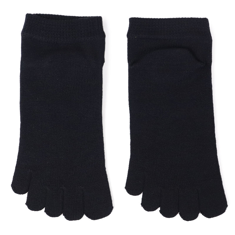 5本指ソックス レディース くるぶし スニーカー丈 23-25cm 五本指 靴下 汗 ニオイ 5本指靴下 ムレ 足 冷え対策 冷え取り スポーツ 仕事 おしゃれ かわいい  抗菌防臭 吸汗 丈夫 しっかり 女性 日本製