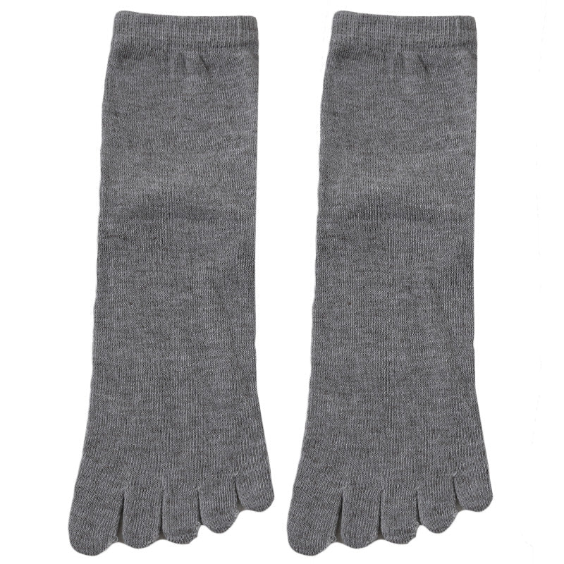 5本指ソックス レディース メンズ クルーソックス 薄手 靴下 22-24cm～28-30cm 5本指 ソックス 夏用 蒸れない 5本指靴下 五本指ソックス ユニセックス 大きいサイズ
