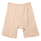 綿100% リブ 3分丈ボトム レディース ゆったり インナーパンツ S M L LL 3L 4L 5L 6L 下着 肌着 ペチパンツ オーバーパンツ コットン 伸びる 締め付けにくい インゴム 重ねばき ナイトショーツ リラックス 婦人 女性 大きいサイズ シンプル 無地