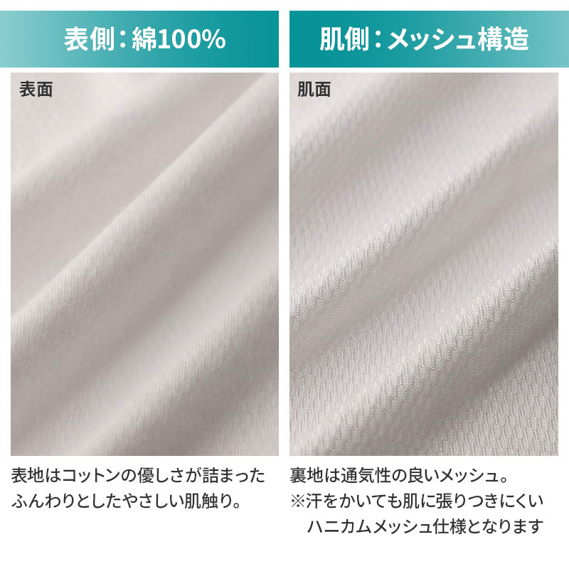 接触冷感 吸汗速乾 ドライ インナー メンズ Vネック スリーブレス ノースリーブ メッシュ シャツ 3L 4L 5L 6L 7L 8L 10L 大きいサイズ対応 肌着 下着 夏 涼しい 蒸れにくい さらさら ストレッチ 表地 綿 ワイシャツ 下 ビジネス 通勤 白 黒 快適 冷感インナー