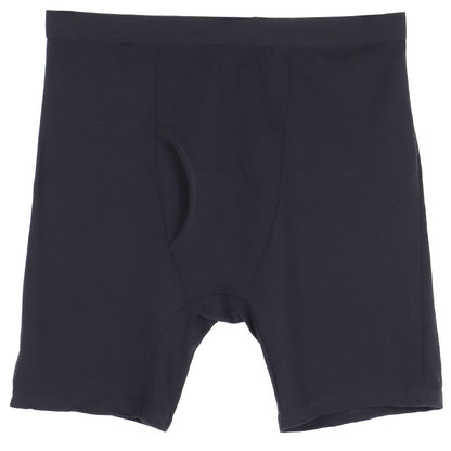 接触冷感 吸汗速乾 ドライ ロング ボクサーパンツ メンズ メッシュ 3L 4L 5L 6L 7L 8L 10L 大きいサイズ対応 インナー 下着 前開き ストレッチ 蒸れにくい さらさら 夏 涼しい 通気性 フィット 股ずれ対策 太ももカバー 快適 無地 黒 冷感インナー (在庫限り)