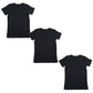 綿100% メンズ インナーシャツ 深めVネック 半袖 Tシャツ 3枚セット S M L LL 下着 肌着 V首 インナー 抗菌 防臭 におい 見えない 無地 コットン 男性 紳士 男子 コットン100 綿100 COTTON 100％ スーツ下 ビジネス ビジネスインナー オールシーズ