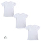 メンズ 綿100% 深Vネック Tシャツ 3枚セット 3L 4L 大きいサイズ 男性 紳士 半袖 下着 肌着 インナー 抗菌 防臭 白 黒 V首 コットン COTTON％ スーツ下 ビジネス ビジネスインナー オールシーズン 3枚組 まとめ売り