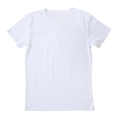 メンズ 綿100% インナー tシャツ 半袖 クルーネック 大きいサイズ 3L・4L 下着 男性 紳士 肌着 インナーシャツ 丸首 薄手 抗菌 防臭 3l 4l 白 黒 グレー
