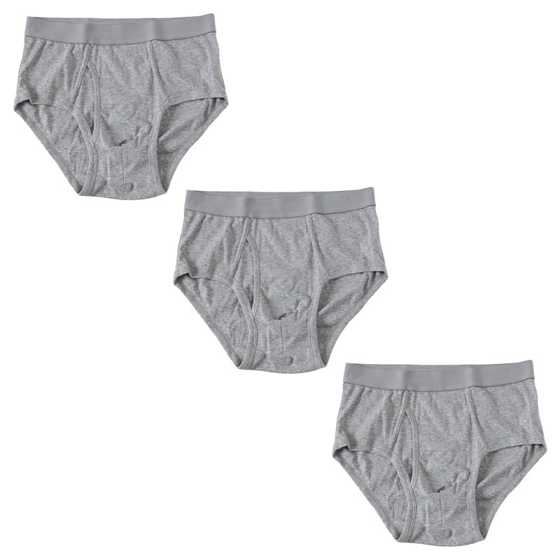 ブリーフ メンズ パンツ 綿100% スタンダード 前開き 3枚セット 3L 4L 大きいサイズ インナー ブリーフパンツ 下着 肌着 紳士肌着 男性 紳士 パンツ 綿100％ コットン 3枚組 まとめ売り