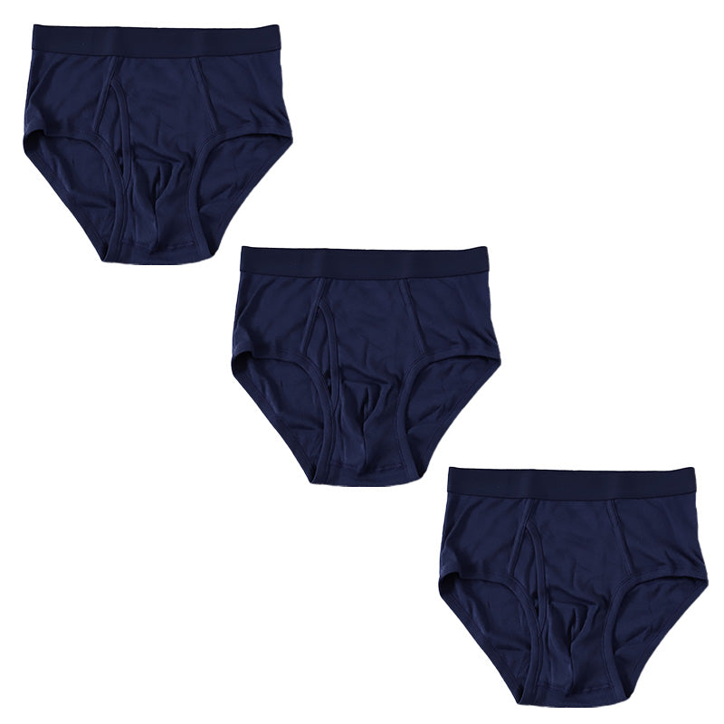 ブリーフ メンズ パンツ 綿100% スタンダード 前開き 3枚セット 3L 4L 大きいサイズ インナー ブリーフパンツ 下着 肌着 紳士肌着 男性 紳士 パンツ 綿100％ コットン 3枚組 まとめ売り