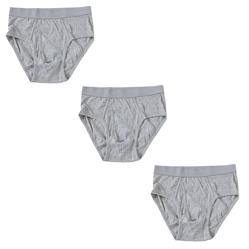 メンズ パンツ 綿100% セミビキニブリーフ 大きいサイズ 前開き 3枚セット 3L 4L 下着 ブリーフパンツ インナー 肌着 紳士肌着 男性 紳士 パンツ 綿100％ コットン 3枚組 まとめ売り