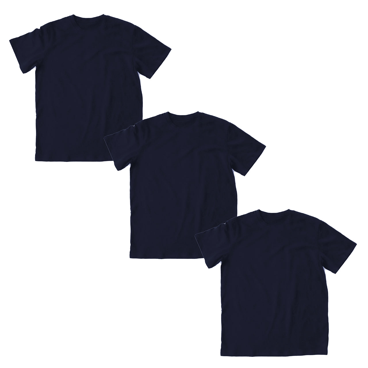 Tシャツ 半袖 3枚セット メンズ 綿 3L・4L ( ストレッチ シャツ インナーシャツ クルーネック トップス )