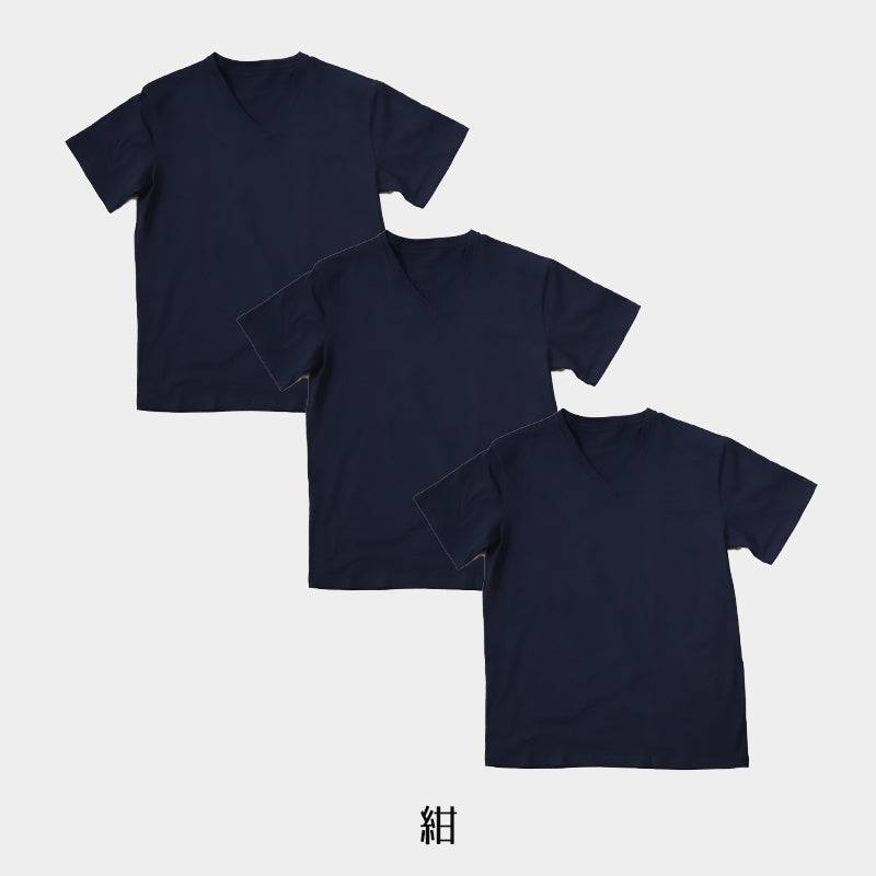 Tシャツ vネック メンズ インナー 綿 S～LL 3枚セット tシャツ 半袖 シャツ 下着 インナーシャツ V首 トップス 肌着 無地