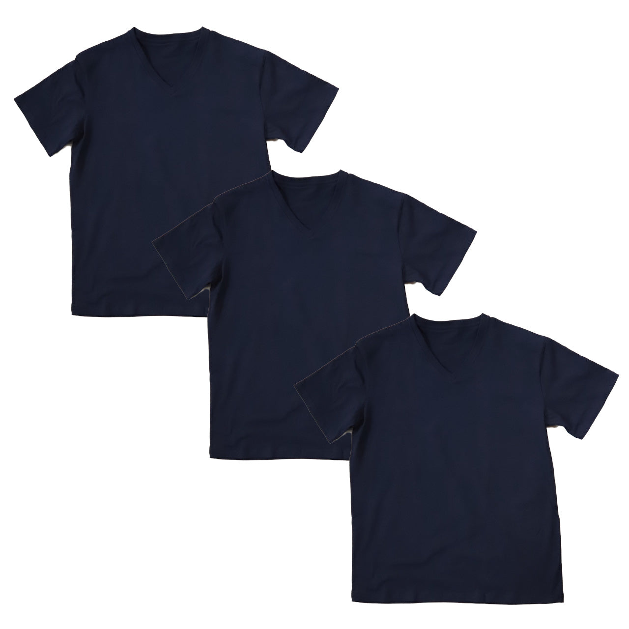 Tシャツ Vネック メンズ 半袖 3枚セット 大きいサイズ 3L・4L tシャツ 半袖シャツ 綿 下着 インナーシャツ V首 トップス 肌着 インナー