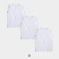 ノースリーブ メンズ インナー 3枚セット tシャツ 綿 スリーブレス クルーネック サーフシャツ S～LL インナーシャツ トップス 肌着 下着 男性 紳士 S M L LL 無地 シンプル コットン ストレッチ