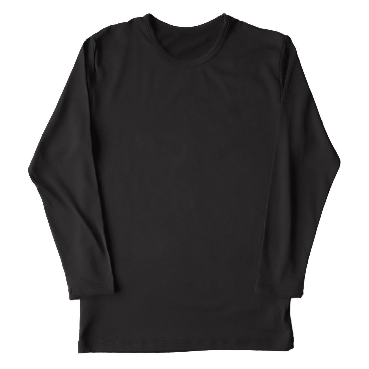 メンズ インナー 長袖シャツ 3L～5L (下着 長袖丸首シャツ 3L 4L 5L ストレッチ 伸縮 冬 男性 防寒 冷え 丸首 大きいサイズ)