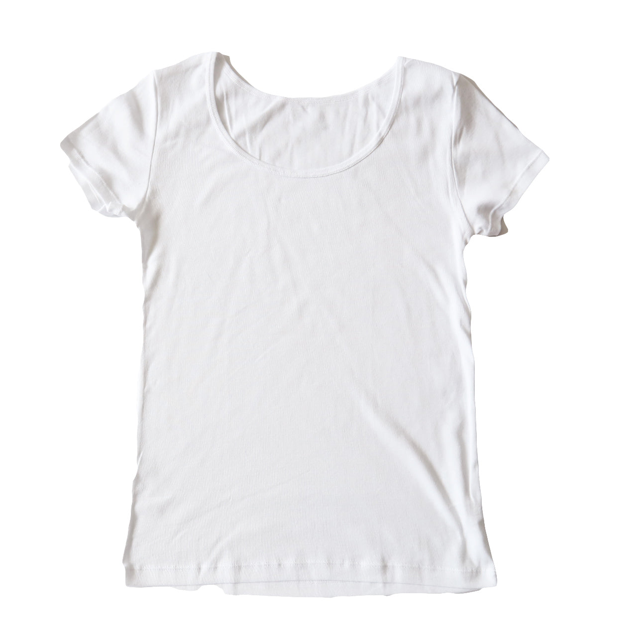 綿100% インナー レディース 半袖 2分袖 tシャツ 大きいサイズ 3L・4L 肌着 綿 シャツ 下着 女性 婦人 コットン 無地 白 グレー 黒 ベージュ シンプル