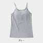 キャミソール カップ付き 綿 インナー レディース S M L LL ブラトップ キャミ カップ付きインナー ブラキャミ 下着 肌着 シャツ ノンワイヤー リラックス 楽 (在庫限り)