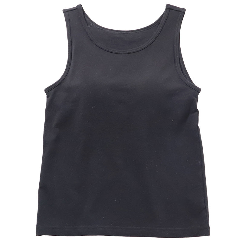 タンクトップ カップ付き インナー 綿 レディース S M L LL 3L 4L ブラトップ 下着 肌着 シャツ ノンワイヤー タンク ブラタンク 綿混 リラックス 楽 女性