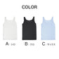 タンクトップ レディース インナー 冷感 ノースリーブ 接触冷感 肌着 ジャガード M L LL 婦人 黒 白 青 下着 (在庫限り)