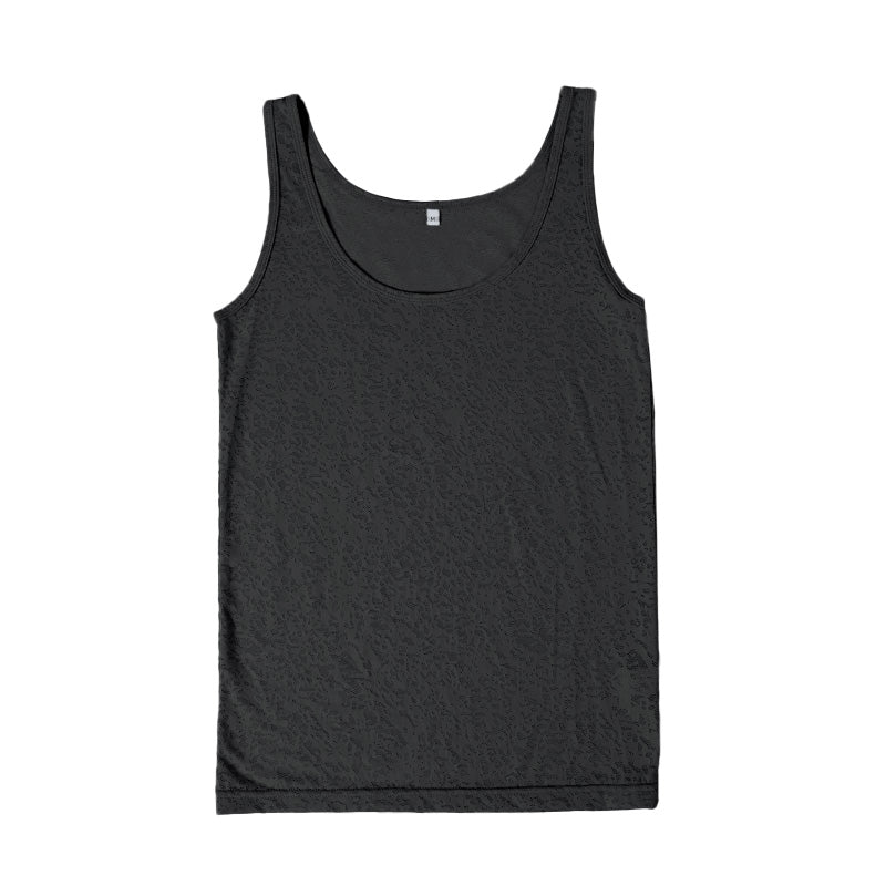 タンクトップ レディース インナー 冷感 ノースリーブ 接触冷感 肌着 ジャガード M L LL 婦人 黒 白 青 下着 (在庫限り)